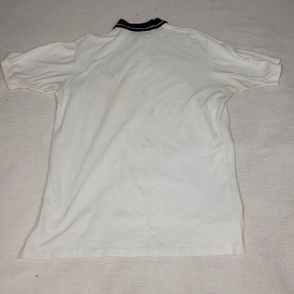 Vintage Polo Sport Ralph Lauren Mens Size L White Retro Preppy Made In USA Y2k - Picture 14 of 16